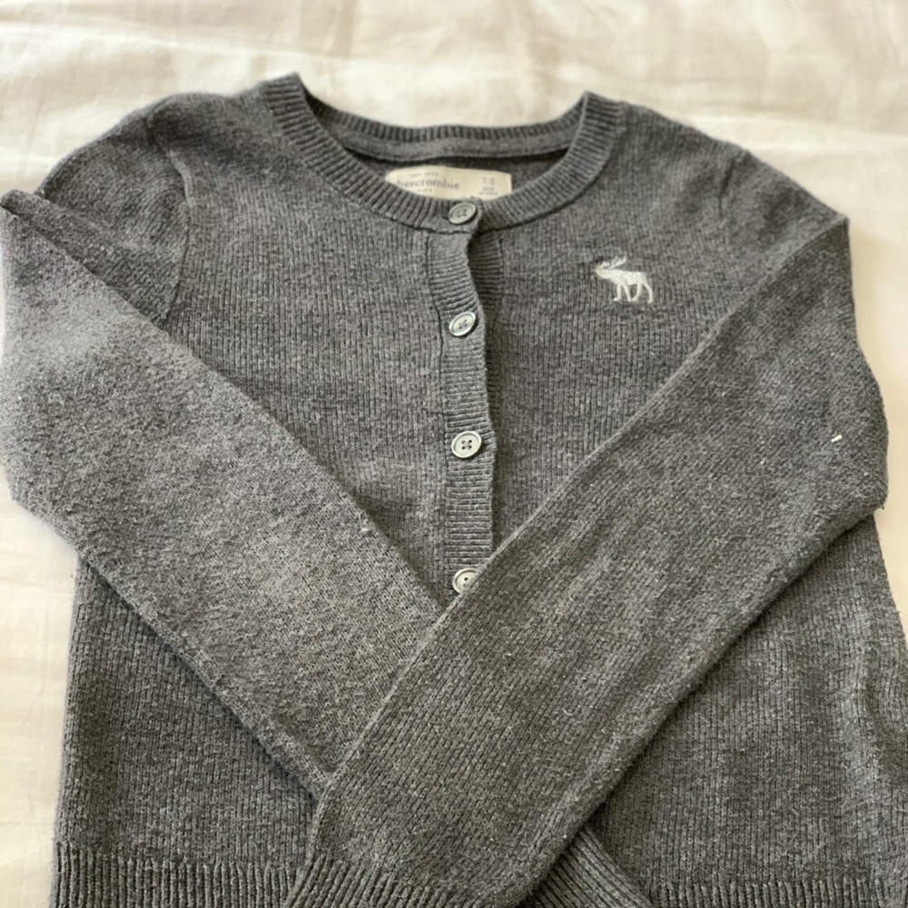 Long sleeve button up sweater